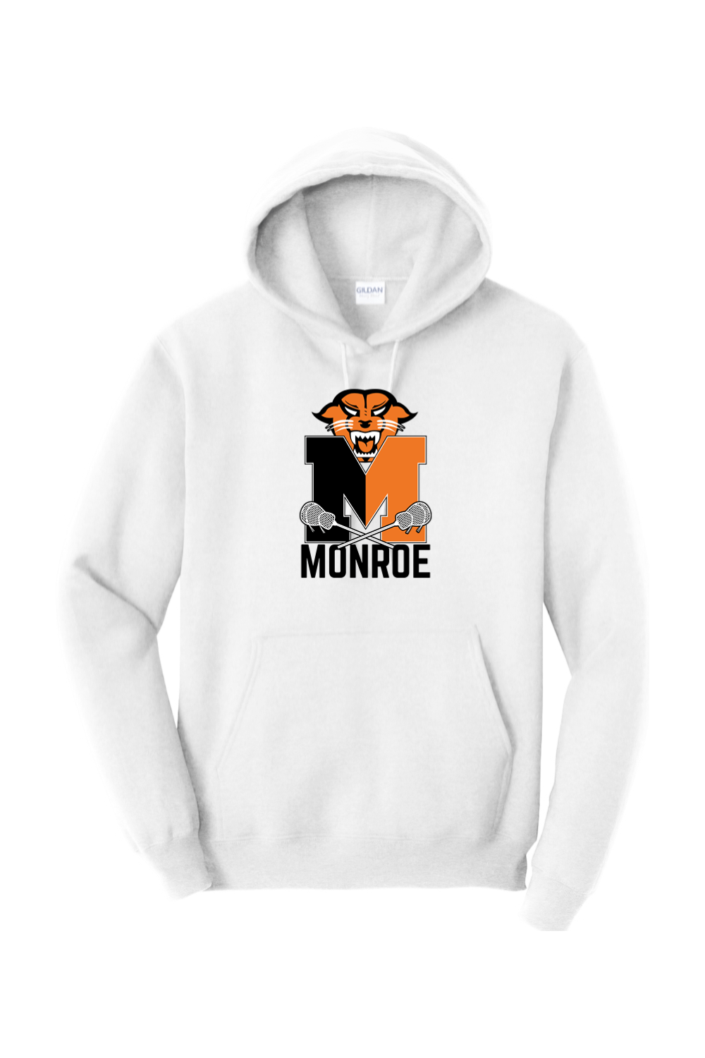 Monroe Bearcats LC Adult Heavyweight Hoodie Signature Lacrosse