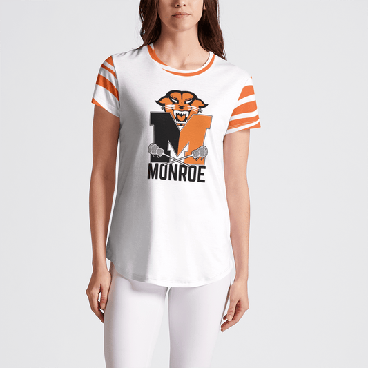 Monroe Bearcats LC Adult Sublimated Athletic T-Shirt (Women's) Signature Lacrosse