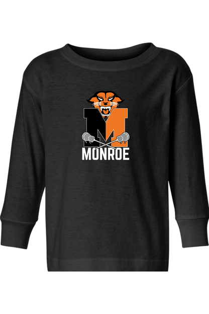 Monroe Bearcats LC Toddler Long Sleeve T-Shirt Signature Lacrosse