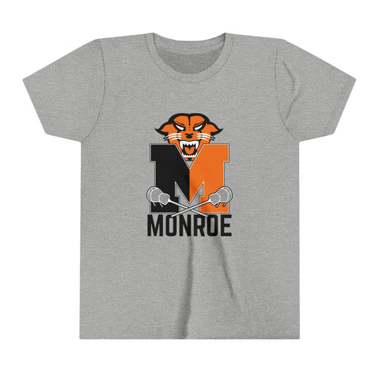 Monroe Bearcats LC Youth Lifestyle T-Shirt Signature Lacrosse
