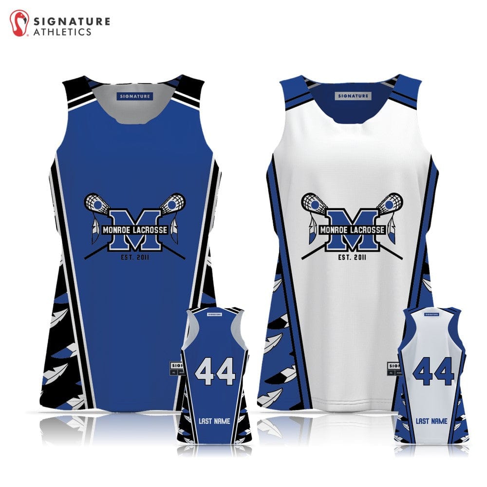 Monroe Braves Lacrosse Women's 2 Piece Player Package Signature Lacrosse
