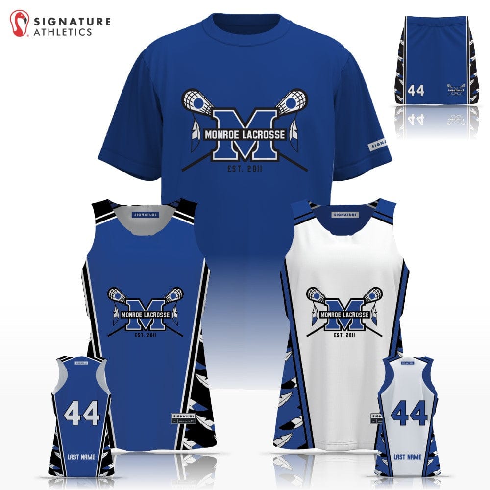 Monroe Braves Lacrosse Women's 3 Piece Player Package Signature Lacrosse