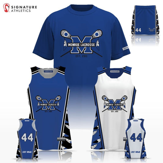 Monroe Braves Lacrosse Women's 3 Piece Player Package Signature Lacrosse