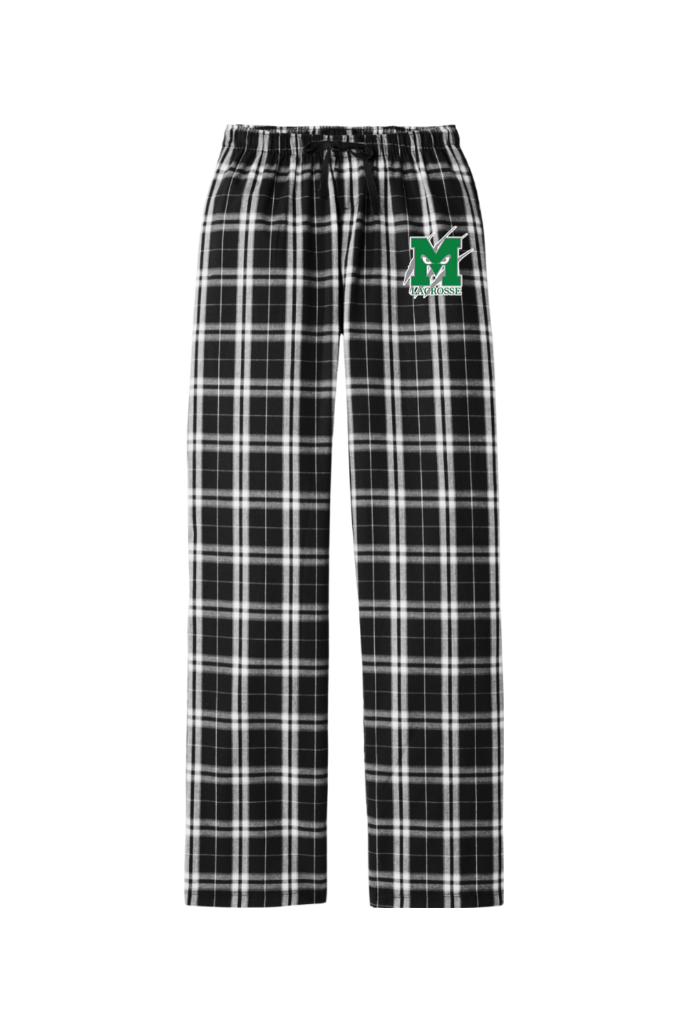 Monsters LC Adult Women's Flannel Plaid Pants Signature Lacrosse