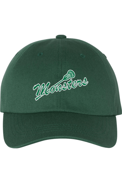 Monsters LC Embroidered Dad Hat Signature Lacrosse