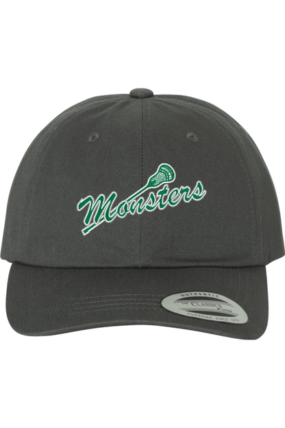 Monsters LC Embroidered Dad Hat Signature Lacrosse