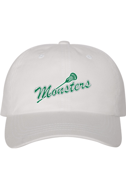 Monsters LC Embroidered Dad Hat Signature Lacrosse