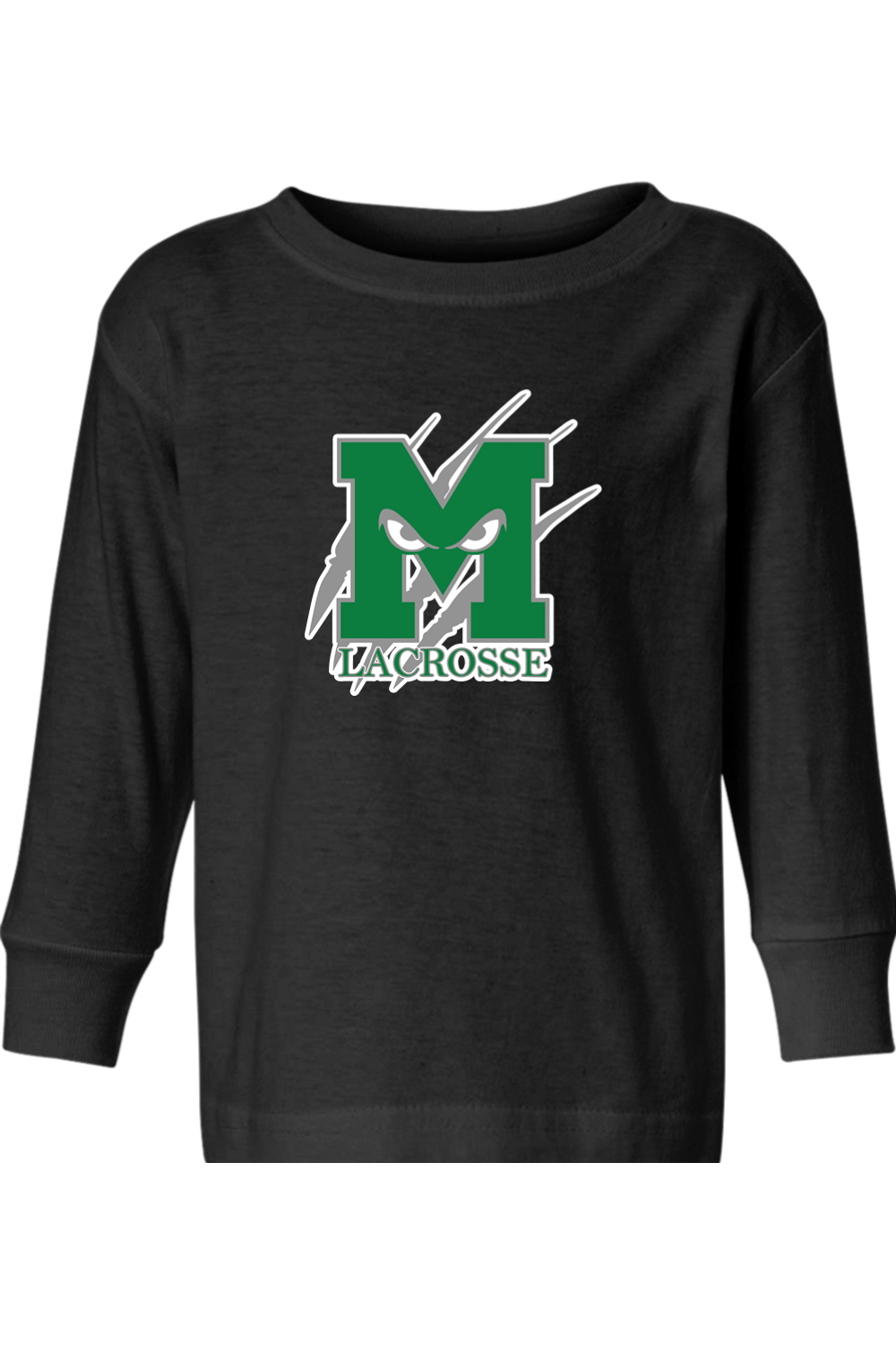 Monsters LC Toddler Long Sleeve T-Shirt Signature Lacrosse