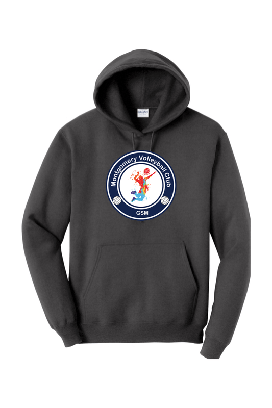 Montgomery Volleyball Adult Heavyweight Hoodie Signature Lacrosse