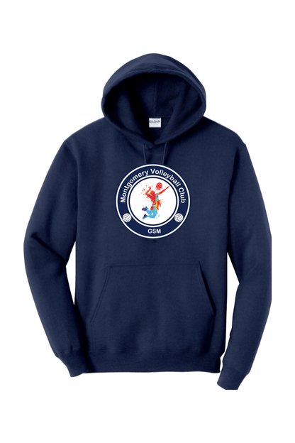 Montgomery Volleyball Adult Heavyweight Hoodie Signature Lacrosse
