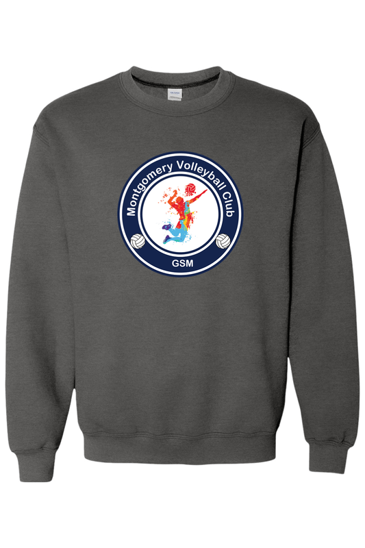 Montgomery Volleyball Adult Heavyweight Sweatshirt Signature Lacrosse