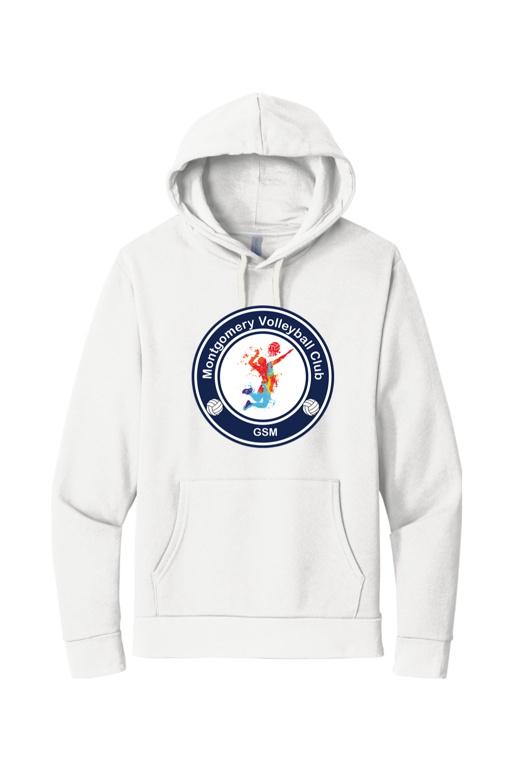 Montgomery Volleyball Adult Premium Lightweight Hoodie Signature Lacrosse