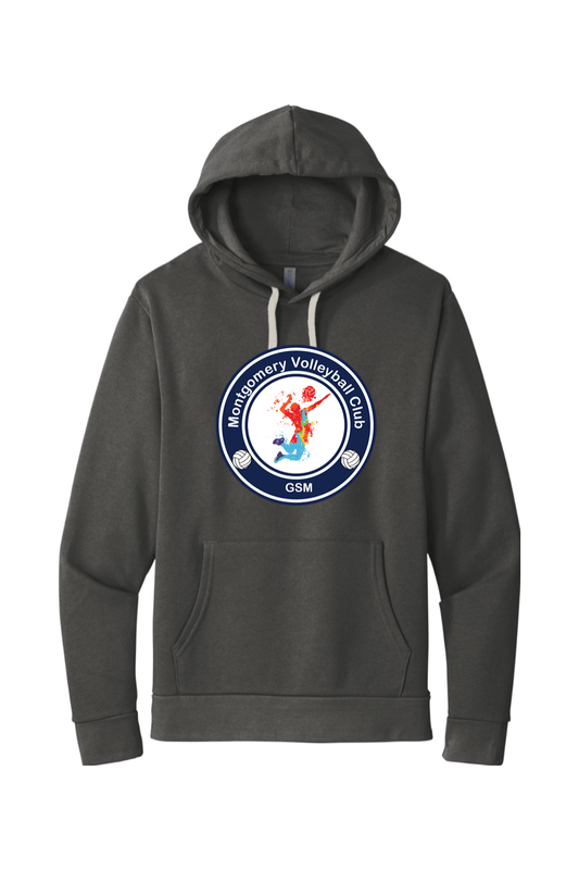 Montgomery Volleyball Adult Premium Lightweight Hoodie Signature Lacrosse