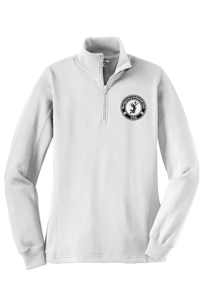 Montgomery Volleyball Adult Women's Embroidered Quarter-Zip Pullover Signature Lacrosse