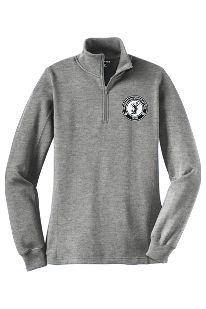 Montgomery Volleyball Adult Women's Embroidered Quarter-Zip Pullover Signature Lacrosse
