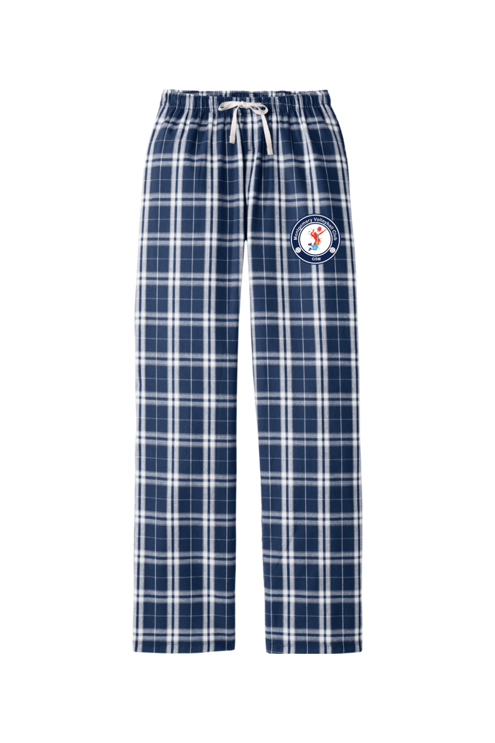 Montgomery Volleyball Adult Women's Flannel Plaid Pants Signature Lacrosse