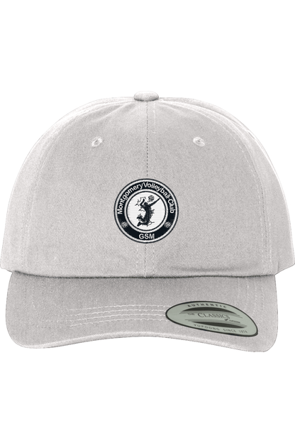Montgomery Volleyball Embroidered Dad Hat Signature Lacrosse