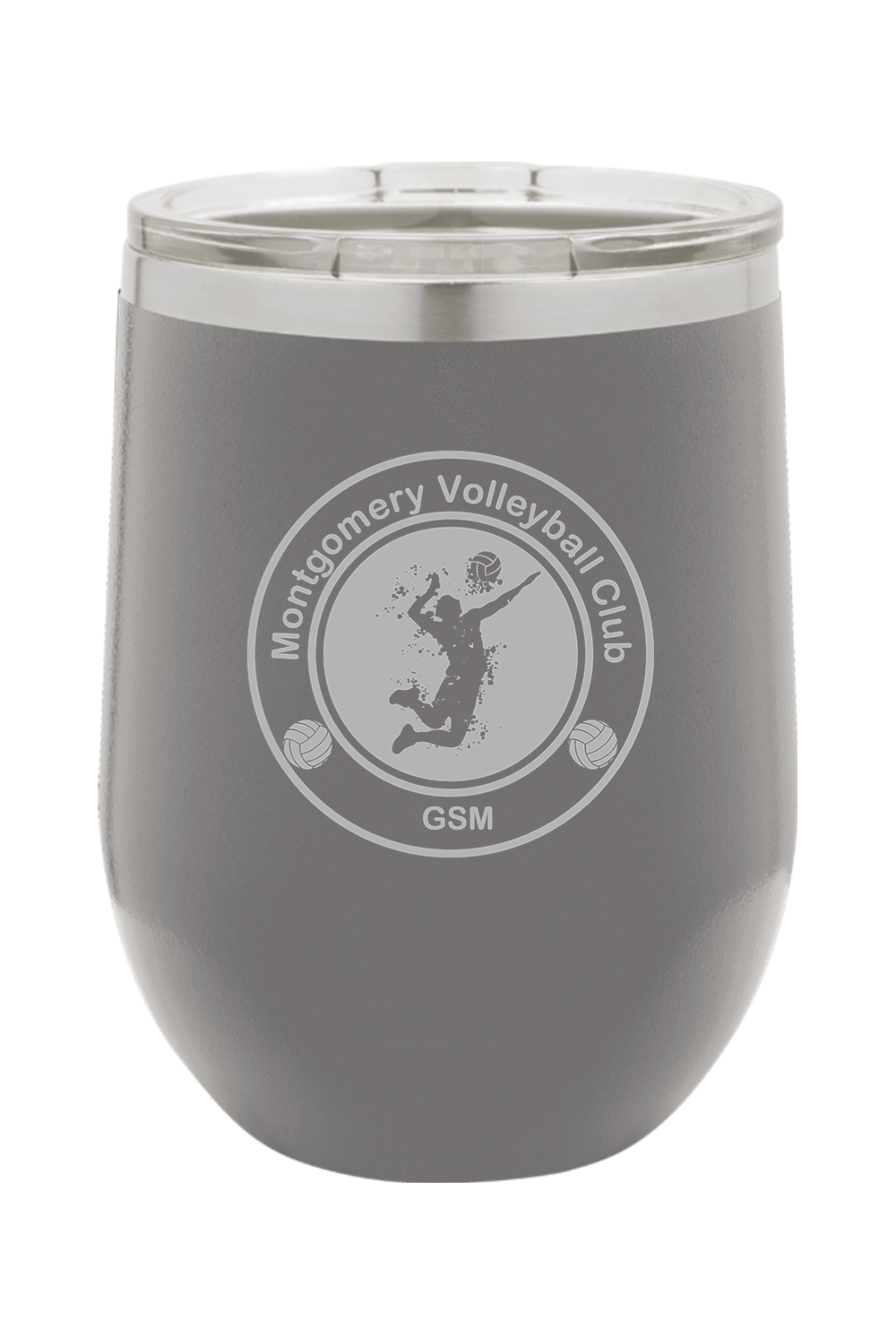 Montgomery Volleyball Insulated Wine Tumbler Signature Lacrosse