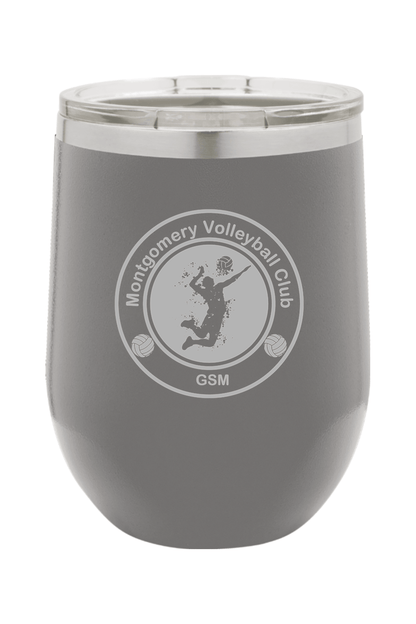 Montgomery Volleyball Insulated Wine Tumbler Signature Lacrosse