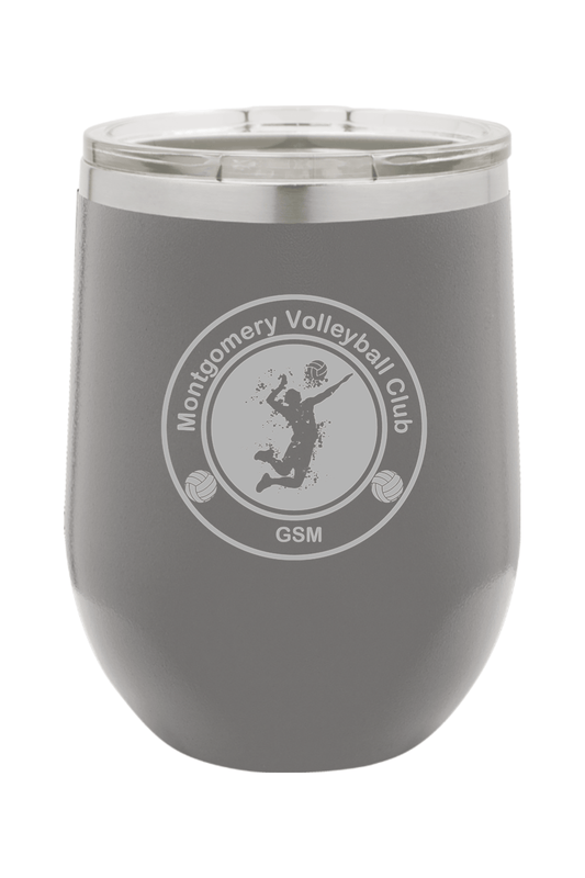 Montgomery Volleyball Insulated Wine Tumbler Signature Lacrosse
