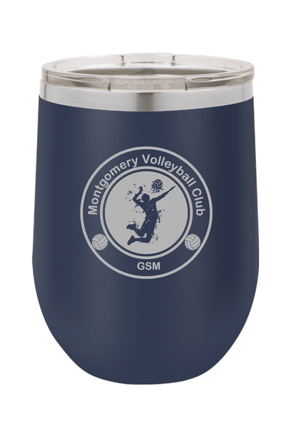 Montgomery Volleyball Insulated Wine Tumbler Signature Lacrosse