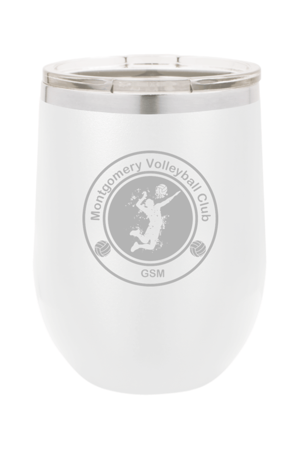 Montgomery Volleyball Insulated Wine Tumbler Signature Lacrosse