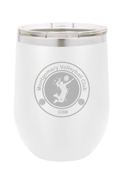 Montgomery Volleyball Insulated Wine Tumbler Signature Lacrosse