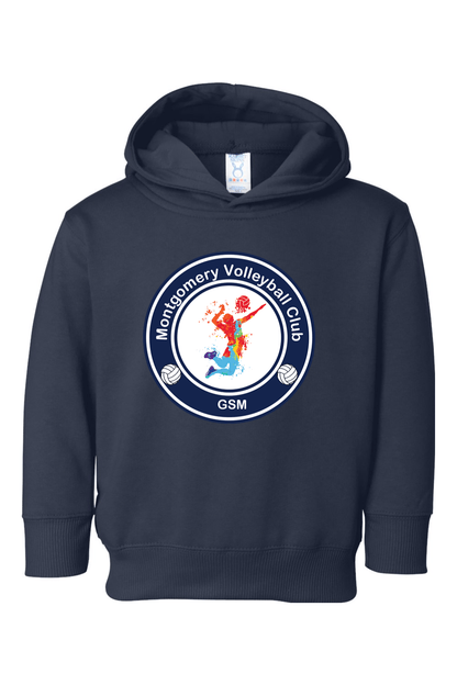 Montgomery Volleyball Toddler Fleece Hoodie Signature Lacrosse