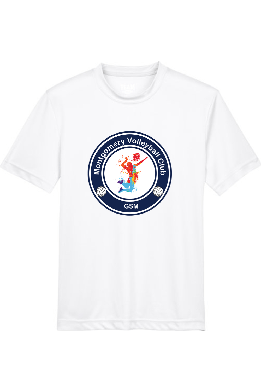 Montgomery Volleyball Youth Athletic T-Shirt Signature Lacrosse