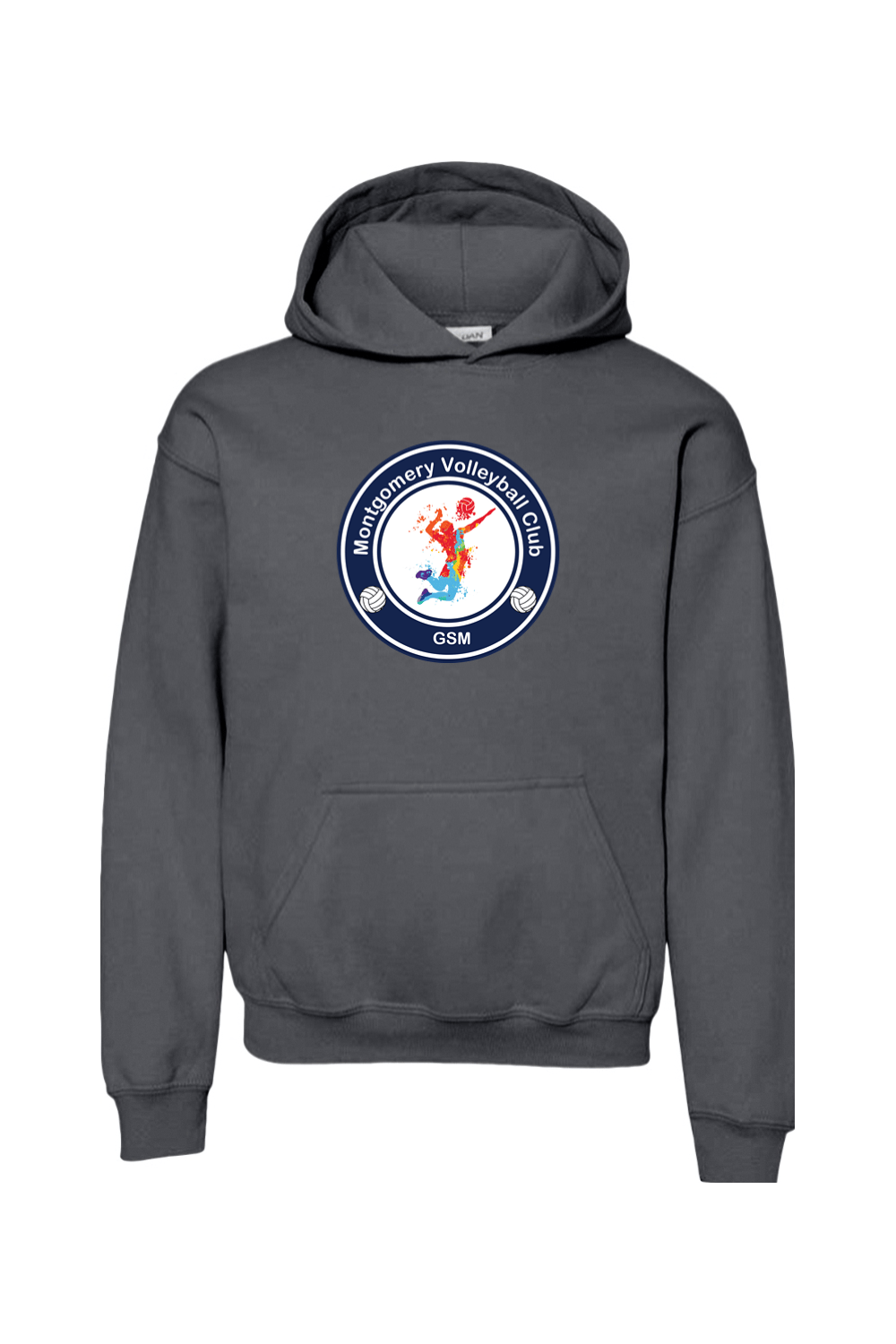 Montgomery Volleyball Youth Hoodie Signature Lacrosse