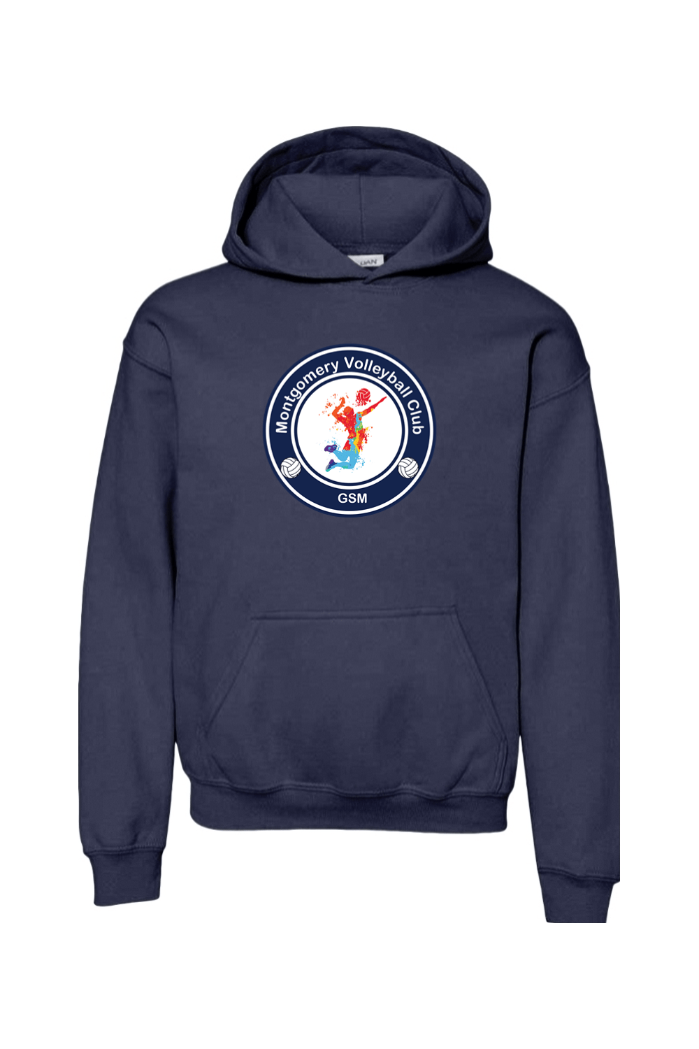 Montgomery Volleyball Youth Hoodie Signature Lacrosse