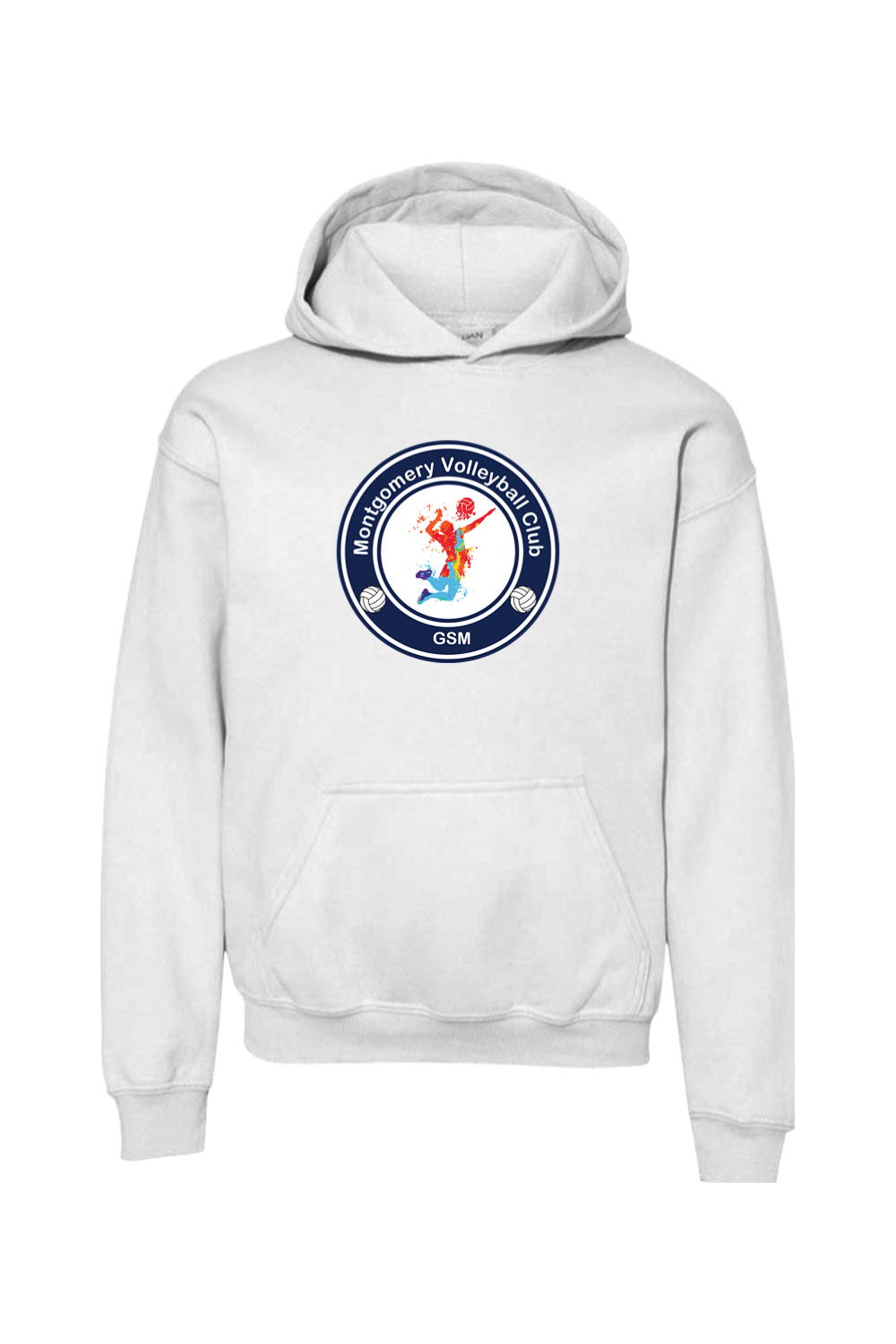 Montgomery Volleyball Youth Hoodie Signature Lacrosse