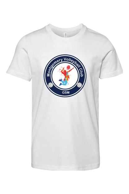 Montgomery Volleyball Youth Lifestyle T-Shirt Signature Lacrosse