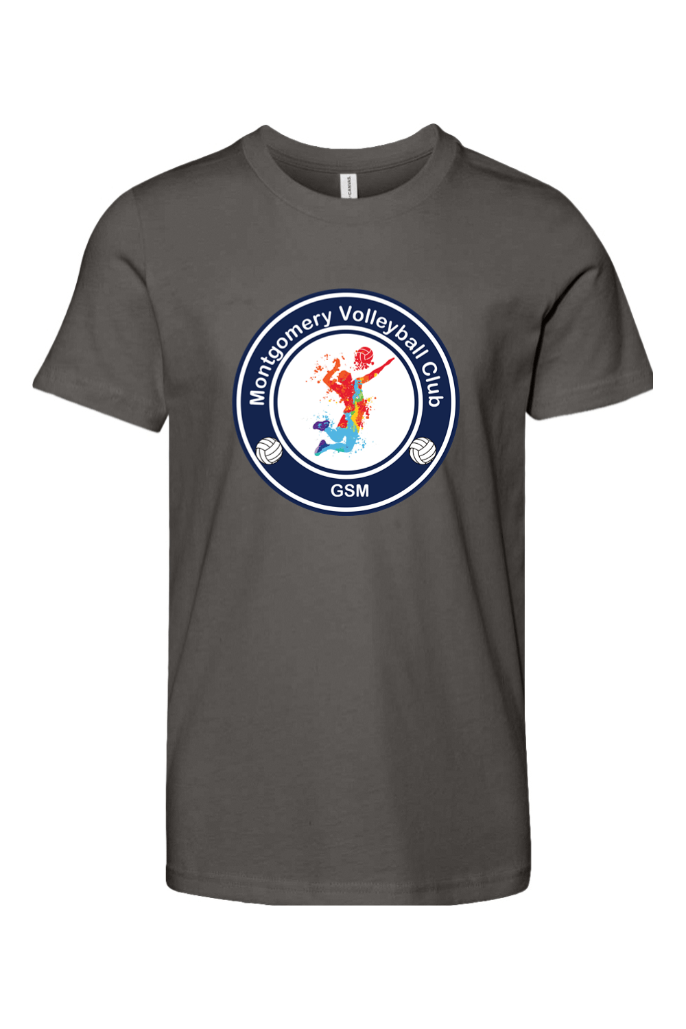Montgomery Volleyball Youth Lifestyle T-Shirt Signature Lacrosse