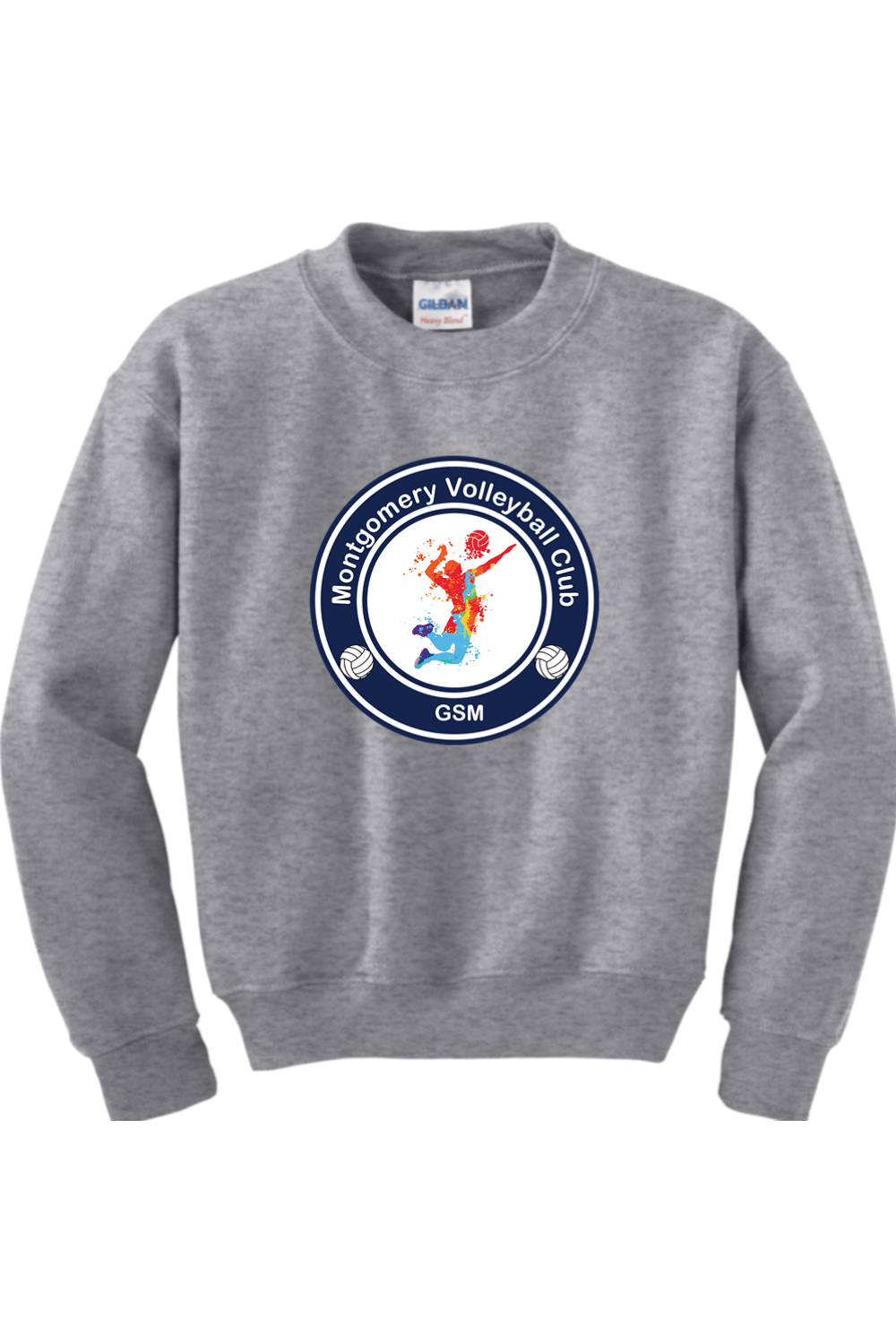 Montgomery Volleyball Youth Sweatshirt Signature Lacrosse