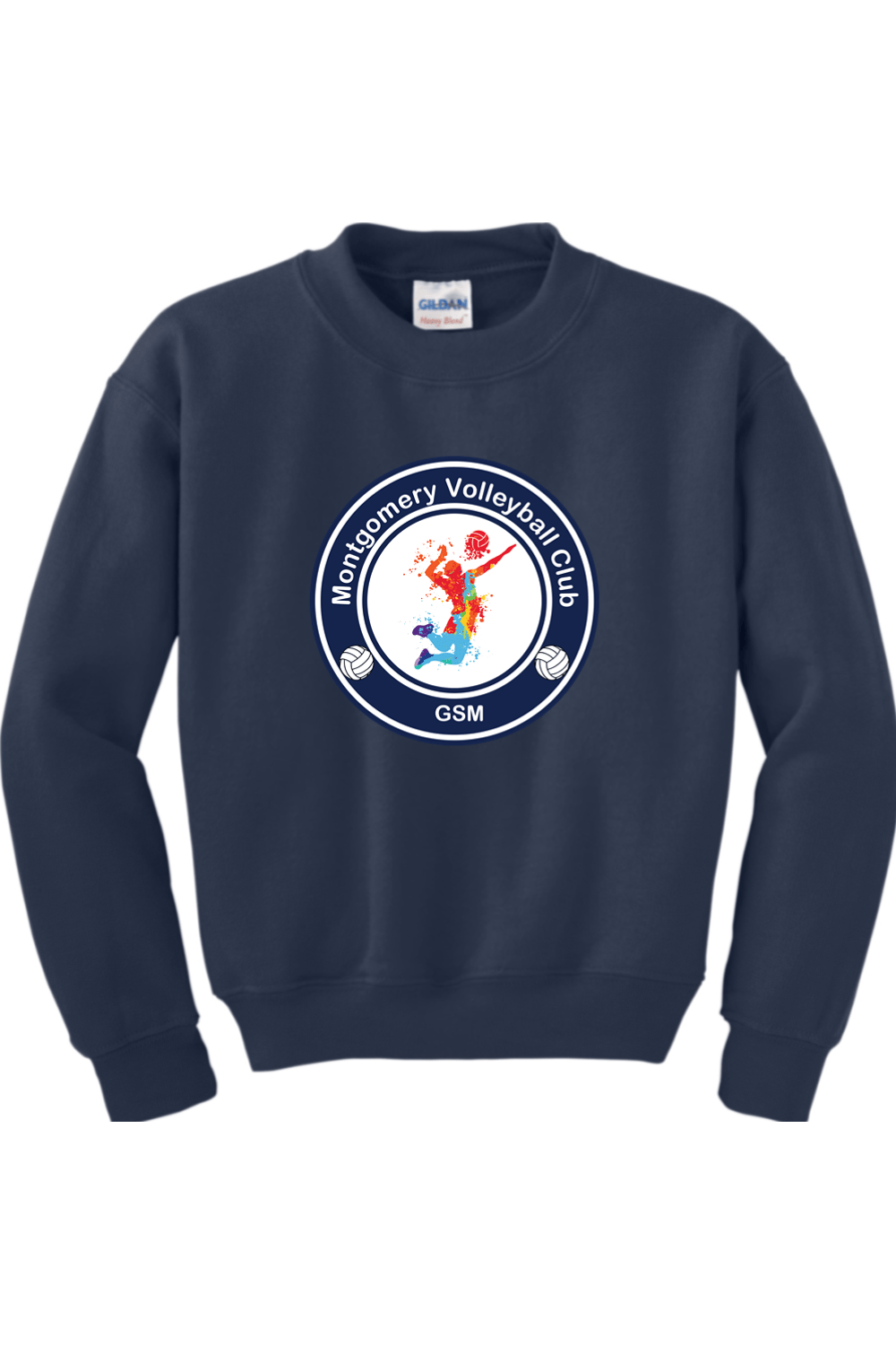 Montgomery Volleyball Youth Sweatshirt Signature Lacrosse