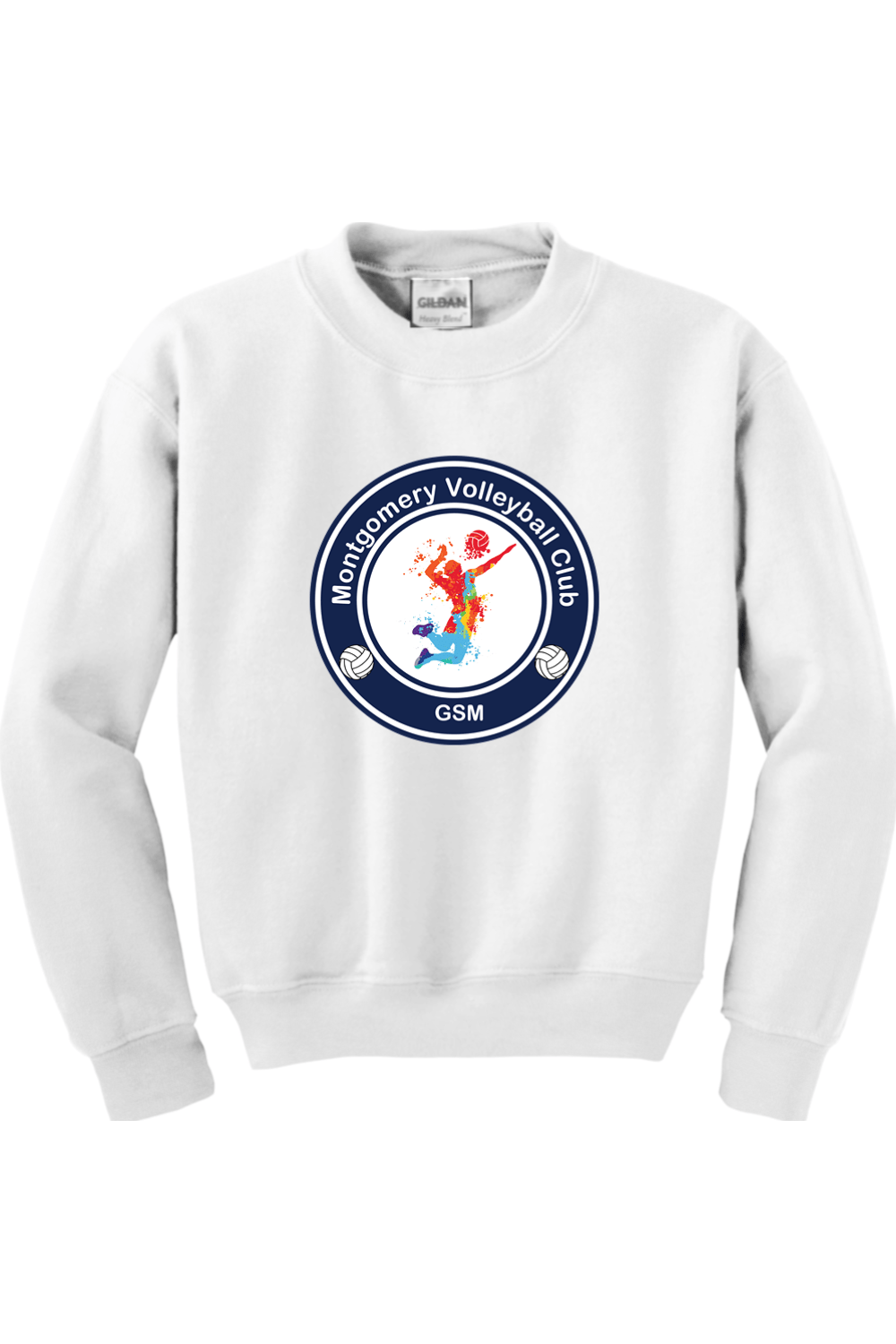 Montgomery Volleyball Youth Sweatshirt Signature Lacrosse