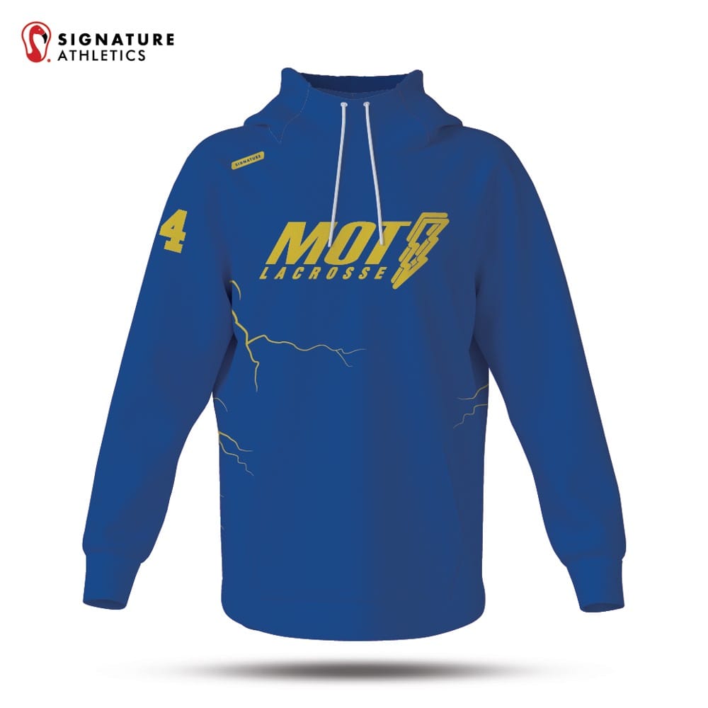 MOT Lacrosse Men's Pro Dye Sub Scuba Hoodie Custom: MOT Lacrosse Signature Lacrosse