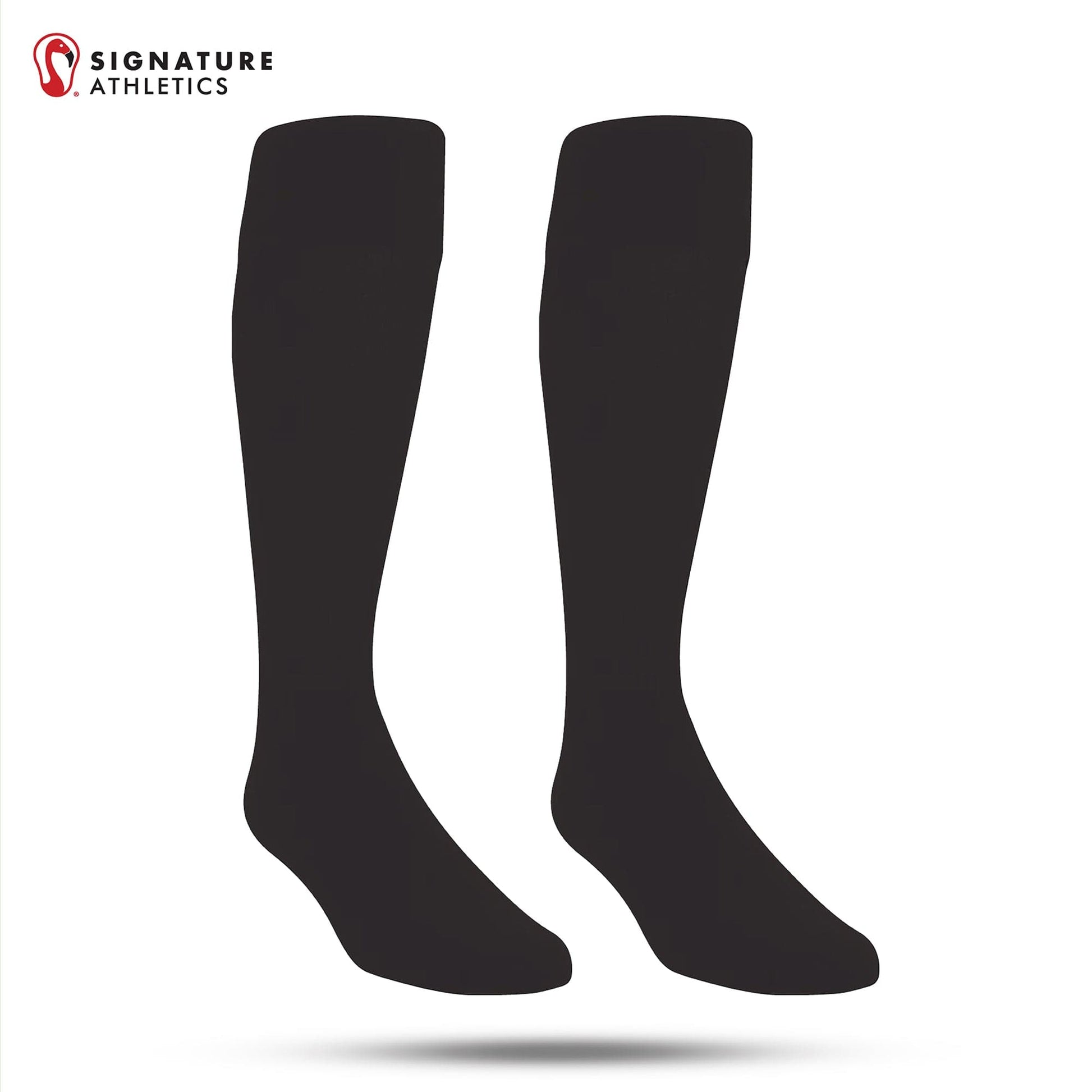 Mountain United Black Men's Allsport Socks: Fitzpatrick FC Signature Lacrosse