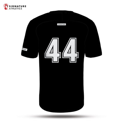 Mountain United Black Men's Soccer Game Jersey Signature Lacrosse