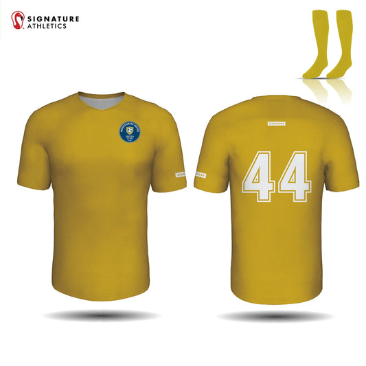 Mountain United Gold Men's 2 Piece Player Game Package: Heart Throbs Signature Lacrosse