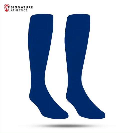 Mountain United Navy Blue Men's Allsport Socks: GME Signature Lacrosse