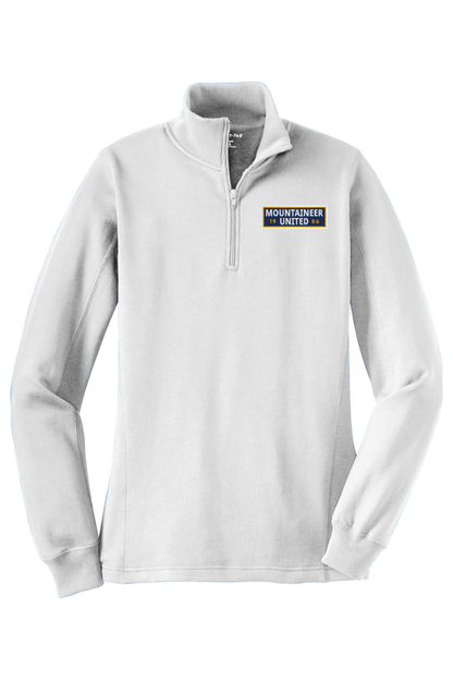 Mountain United SC Adult Women's Embroidered Quarter-Zip Pullover Signature Lacrosse