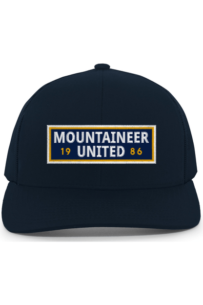 Mountain United SC Embroidered Trucker Hat Signature Lacrosse