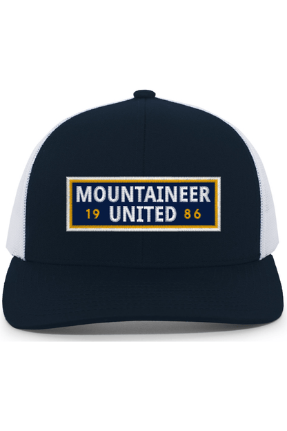Mountain United SC Embroidered Trucker Hat Signature Lacrosse