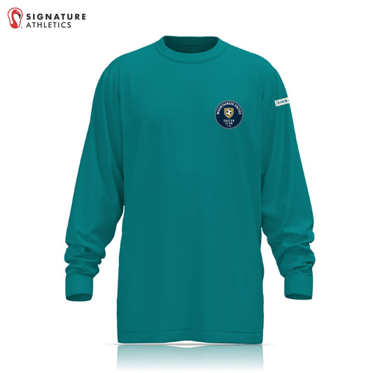 Mountain United Teal Men's Player Long Sleeve Goalie Shirt: United Signature Lacrosse