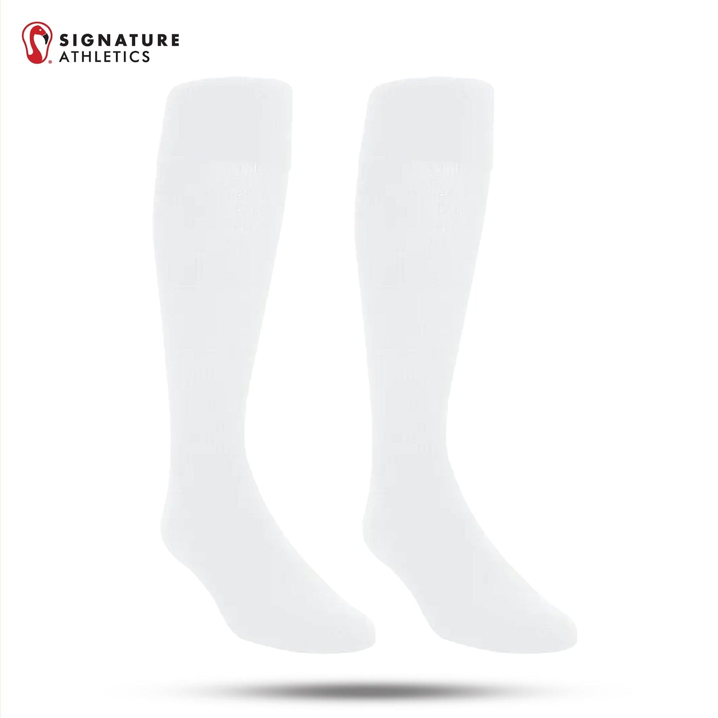 Mountain United White Men's Allsport Socks Signature Lacrosse