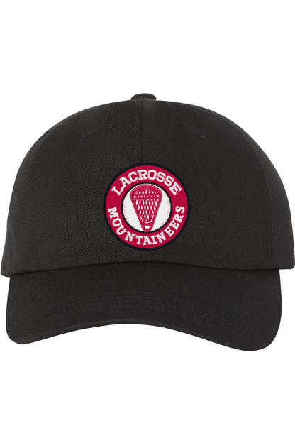Mountaineers Lacrosse Embroidered Dad Hat Signature Lacrosse
