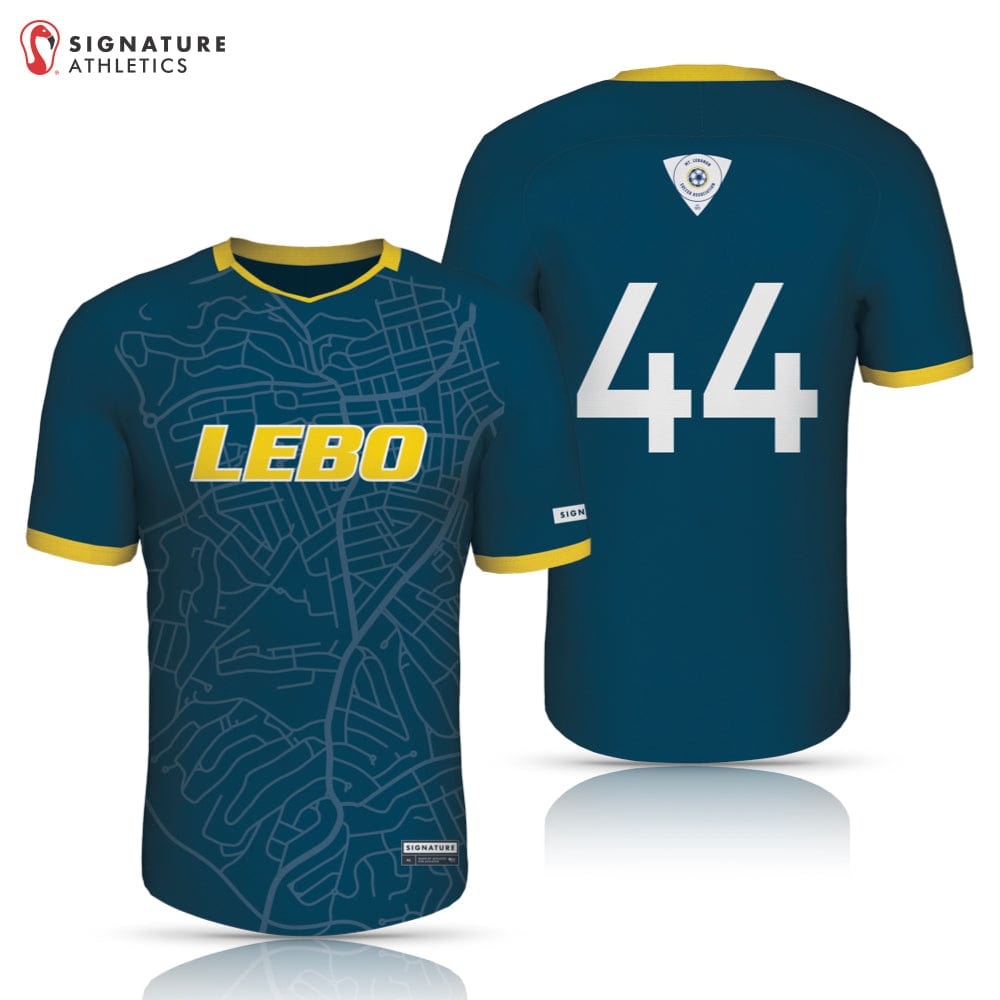 Mt. Lebanon  Men's Soccer Game Jersey (Dark): 2013 Boys Signature Lacrosse