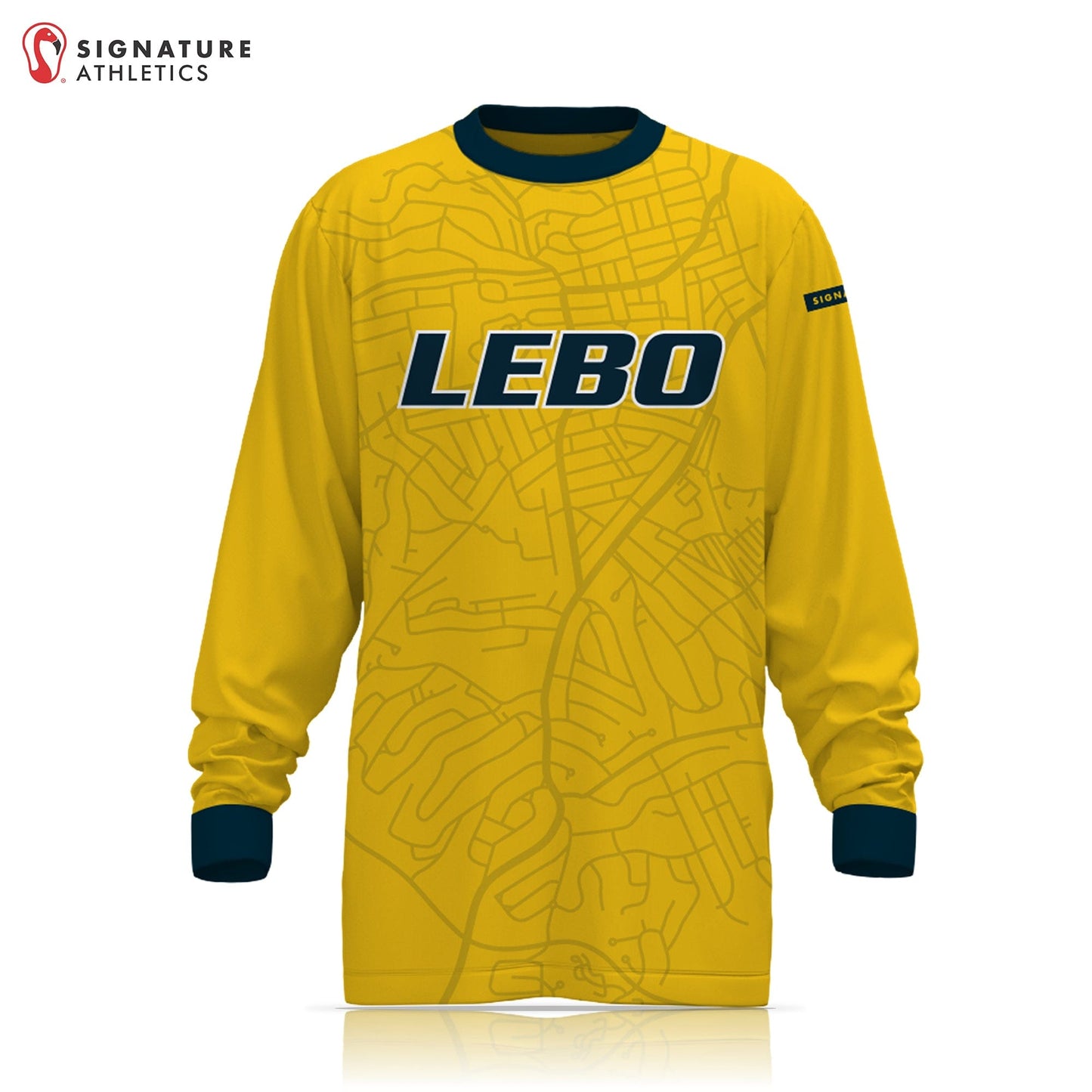 Mt. Lebanon Player Long Sleeve Shooting Shirt: U13/U14/U15/U16 (2011/2010/2009/2008) Signature Lacrosse